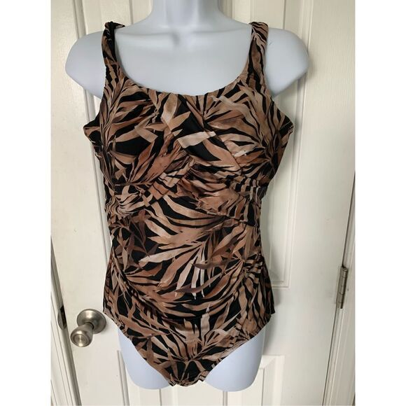 Lands end size 14 D one piece bikini - Picture 1 of 4